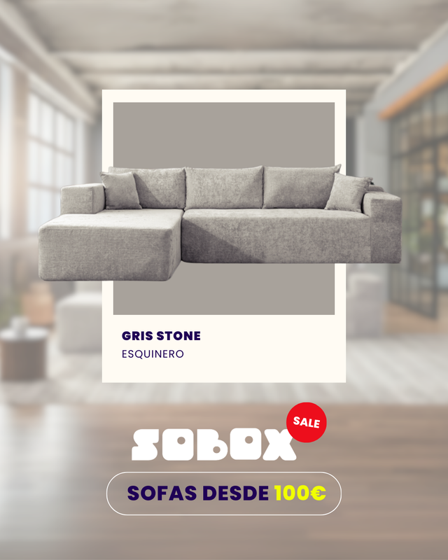 Sobox · Fotografía de producto, diseño y gestión de redes sociales durante el SALE